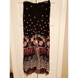 NWT Express Floral Maxi Skirt Size Small